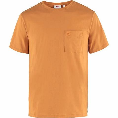 Fjallraven Övik T-Shirt Orange Singapore For Men (SG-665230)